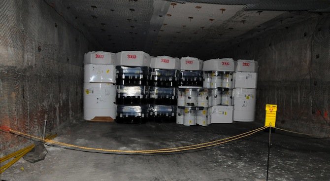 Срути се подземно хранилище за ядрени отпадъци във Франция