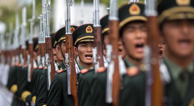 Китай създаде пет нови военни окръга на мястото на досегашните седем