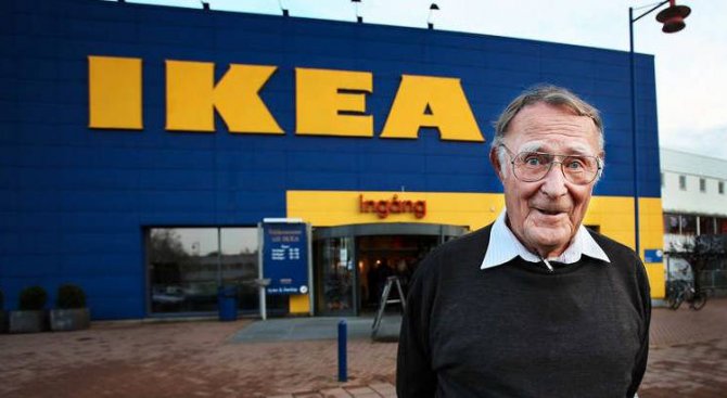 Милиардерът основател на IKEA носи дрехи втора употреба