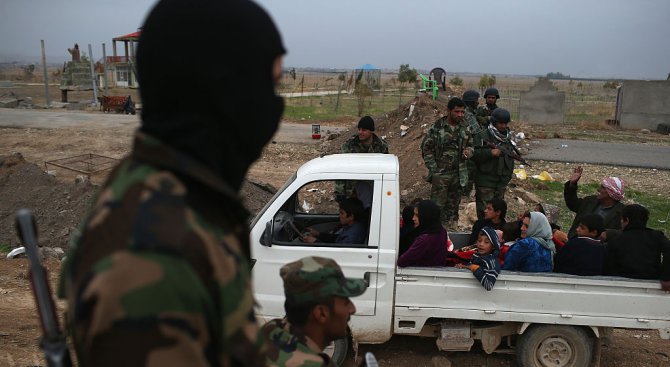 Русия прати оръжие на иракските кюрди