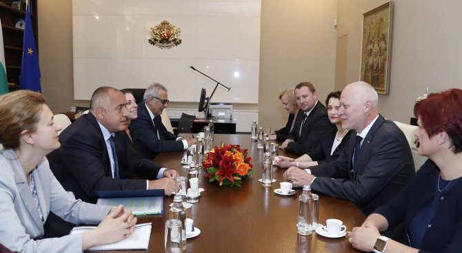 Борисов се срещна с председателя на словенския парламент (снимки)