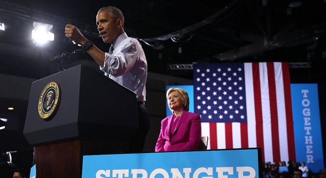 Обама: Вярвам в Хилари Клинтън