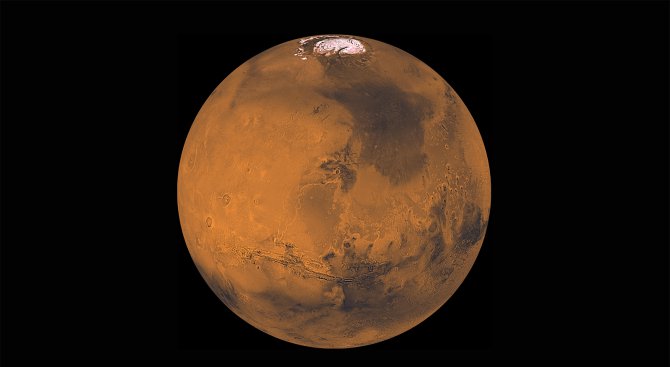 Марс ни ''изпратил'' послание по Морзовата азбука (снимка)