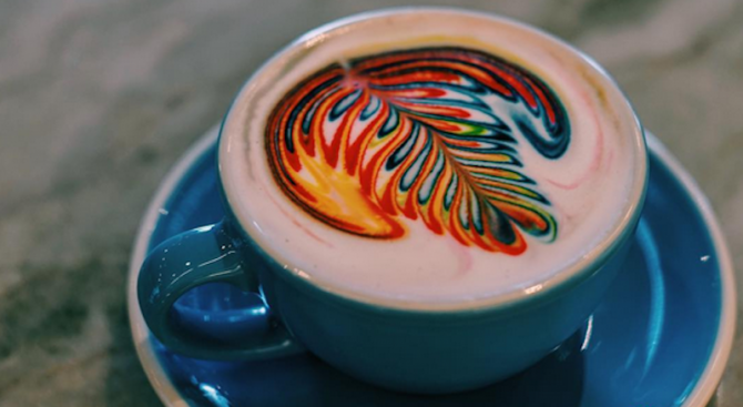 Бариста от Лас Вегас прави най-красивото кафе в света