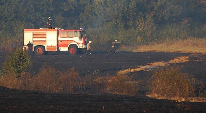 Разпитват фермери за големия пожар в Сакар планина