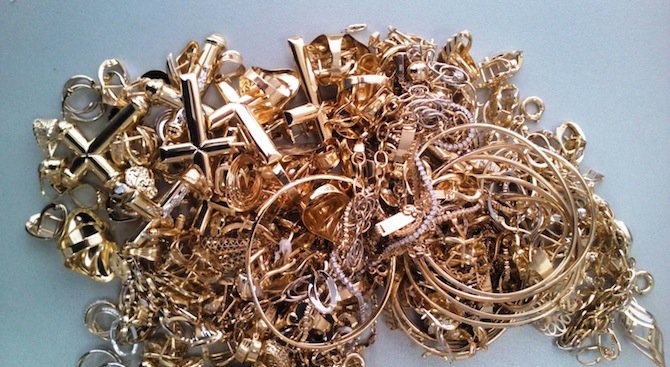 1,707 кг. златни накити иззеха на &quot;Капитан Андреево&quot; (снимки)