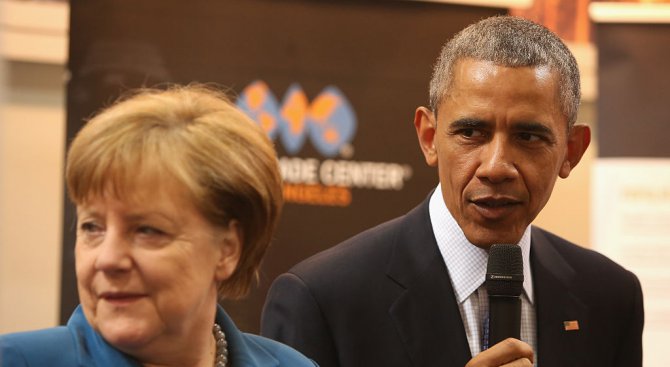 Меркел и Обама се срещнаха с Ердоган