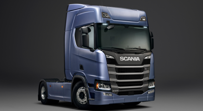 Scania показа бъдещето на транспорта с новия си камион (снимки+видео)