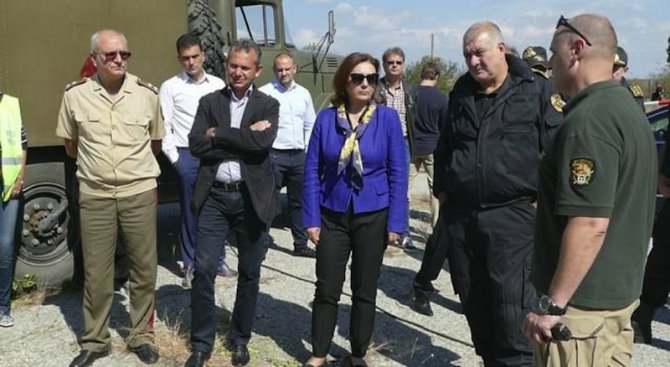 Румяна Бъчварова: Участниците в антитерористичното учение показаха висок професионализъм