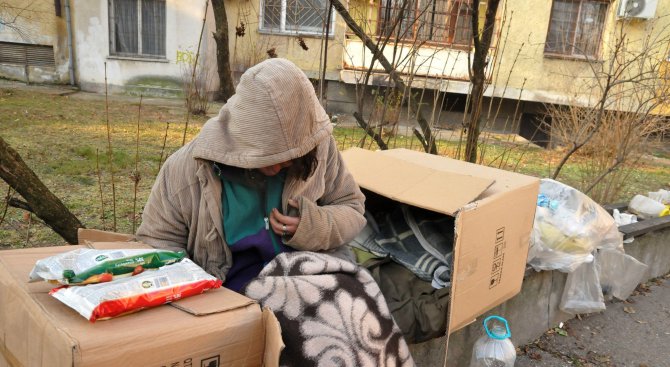 Бездомна живее на улицата в Силистра, но отказва помощ (снимки)