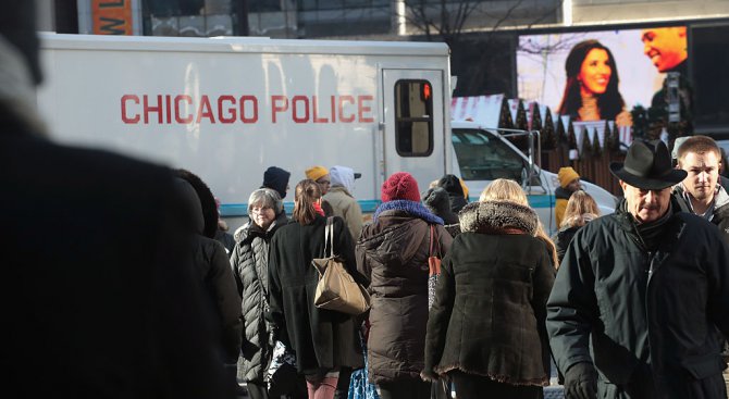 Мафията в Чикаго си спретна кървава Коледа (видео)