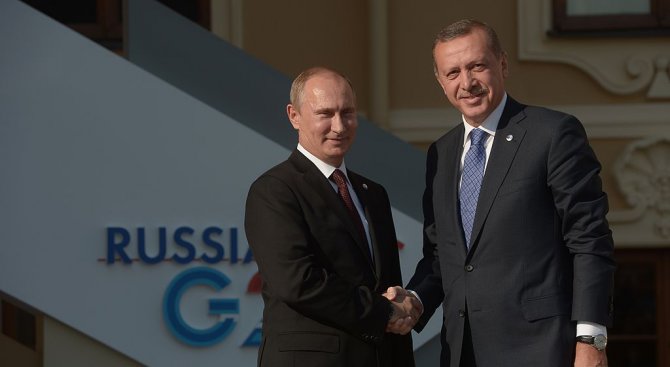 Ердоган заминава днес на двудневно посещение в Русия
