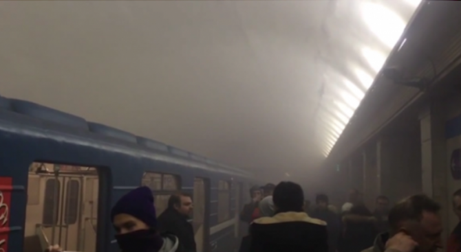 Вижте каква е била мощността на обезвредената бомба в метрото на Санкт Петербург