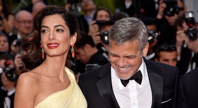 Амал Клуни платила 120 хиляди паунда за раждането