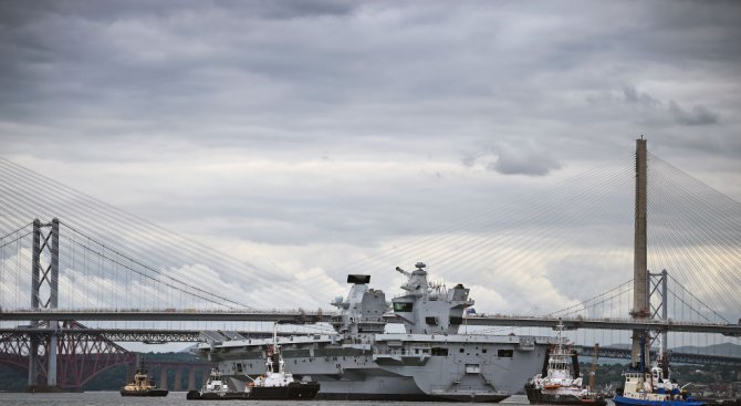 Русия: Най-новият британски боен кораб е лесна мишена