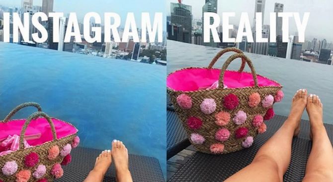 Instagram срещу реалността: истината от един блогър