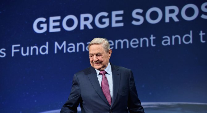 Джордж Сорос наля 18 млрд. долара в Отворено общество