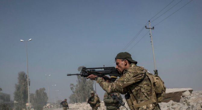 Кюрди и иракската армия се стреляха край Киркук (видео)