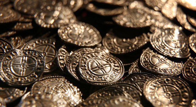 Византийски монети открити край Сливен