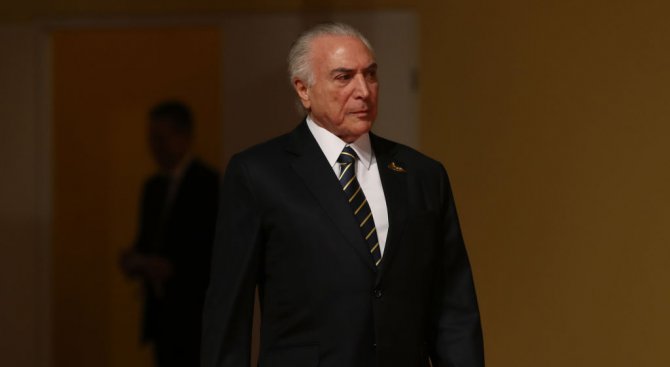 Бразилските депутати спасиха президента Мишел Темер от съд
