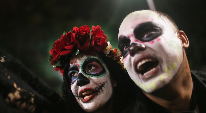 Денят на мъртвите - мексиканският Хелоуин (снимки)