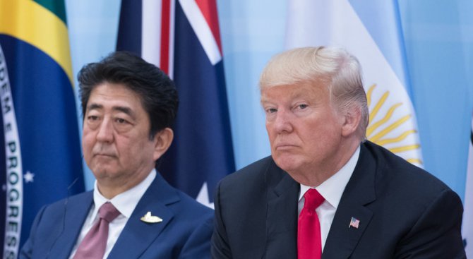 Тръмп изрази задоволство от съюза между САЩ и Япония