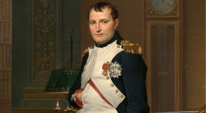 Златно листо от короната на Наполеон отива на търг