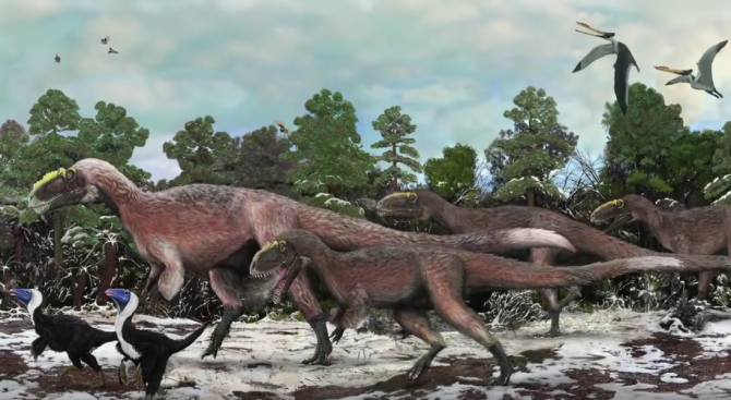 Динозаврите с пера са били много пухкави