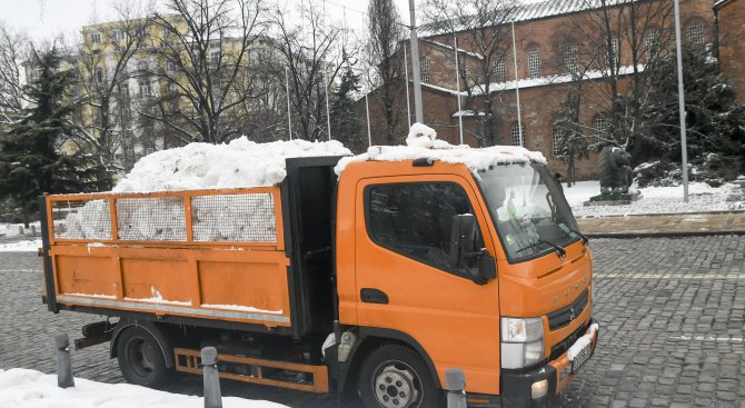 Всички опасни участъци в София са обработени със смеси срещу заледяване