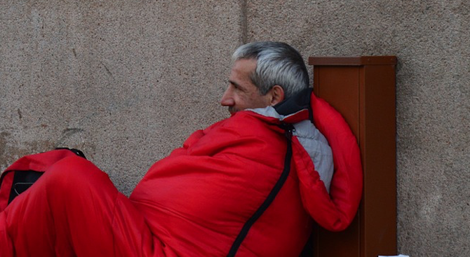 127 човека са нощували в Кризисния център за бездомни в София