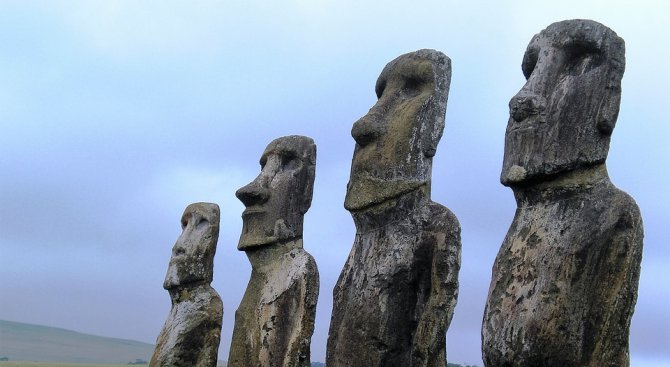 Учени предсказаха скорошната гибел на статуите на Великденските острови