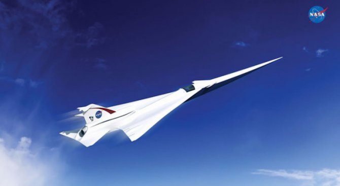 НАСА разработва тих свръхзвуков самолет