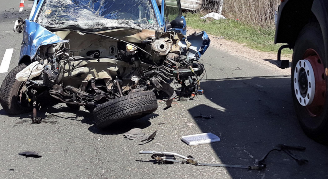 Шофьор загина след сблъсък с румънски автомобил