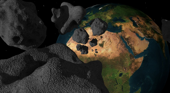 Астероид с размерите на еърбъс е преминал близо до Земята