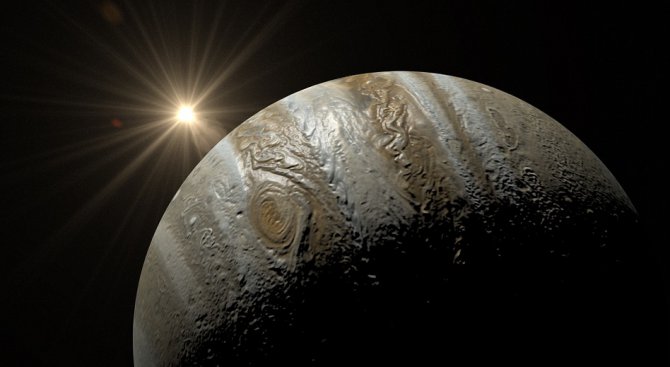 Астероид в орбитата на Юпитер е дошъл от друга звездна система