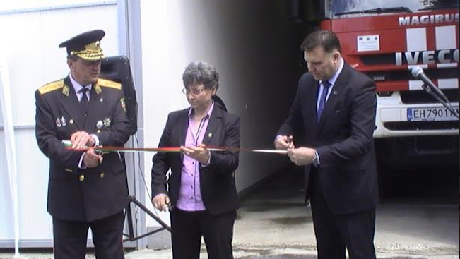 Гл. комисар Николов откри новата сграда на пожарната в Долна Митрополия
