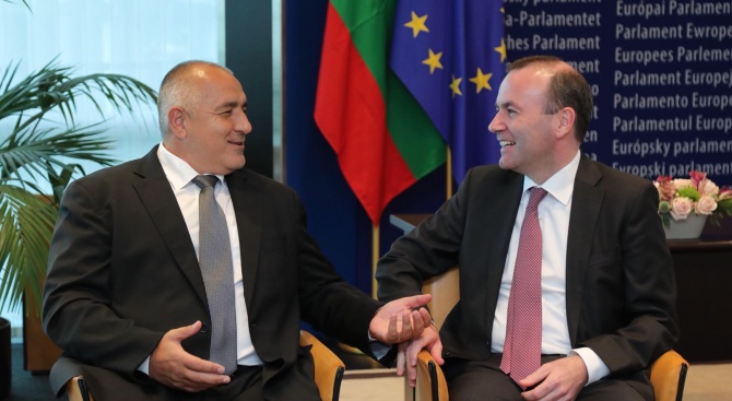 Бойко Борисов и Манфред Вебер обсъдиха резултатите от българското председателство на Съвета на ЕС