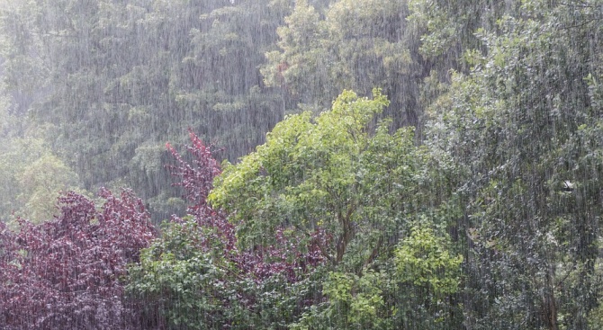 На много места продължават краткотрайните валежи с гръмотевици