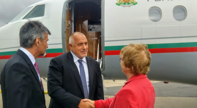 Борисов пристигна в Лондон