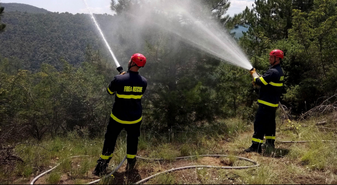 Седем пожара в Кюстендилско пред последните три дни