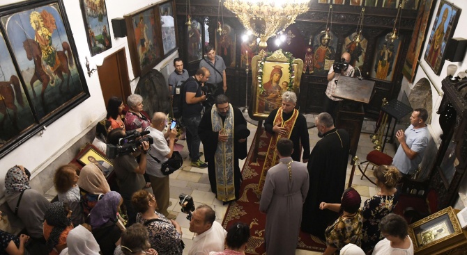 В "Света Петка" ще бъде отслужена литургия по повод пристигането на чудотворната икона