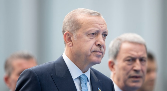 Ердоган: Няма нищо тревожно в спада на лирата