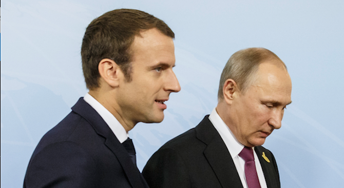 Макрон покани Путин във Франция