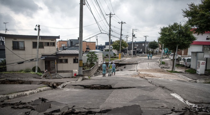  20 станаха жертвите на земетресението на японския остров Хокайдо
