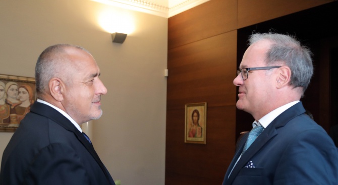 Бойко Борисов се срещна с главния прокурор на федерална провинция Бавария Рейнард Рьотлe