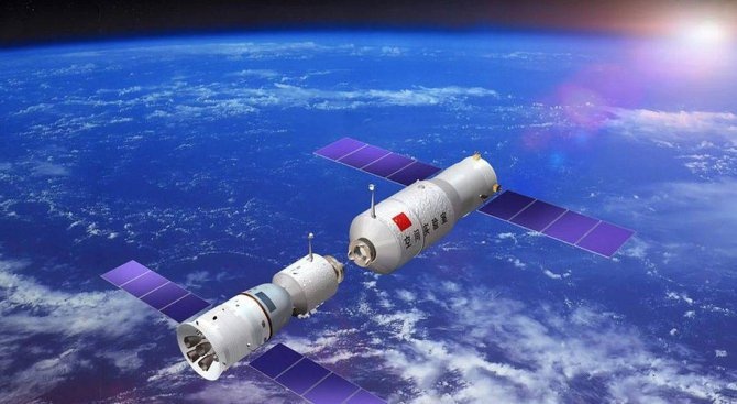Китай ще свали от орбита космическата си лаборатория "Тянгун-2" през 2019 г.