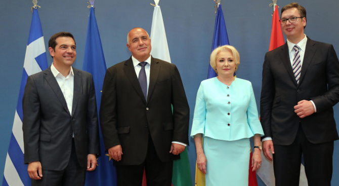 Борисов посреща Нетаняху, Ципрас, Дънчила и Вучич в "Евксиноград"