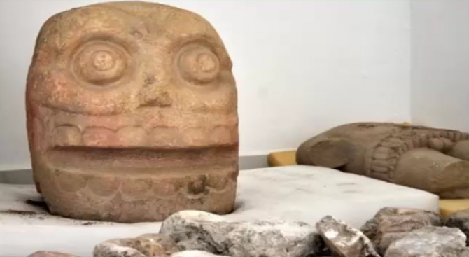 Мексикански археолози откриха храм на Одраното божество 
