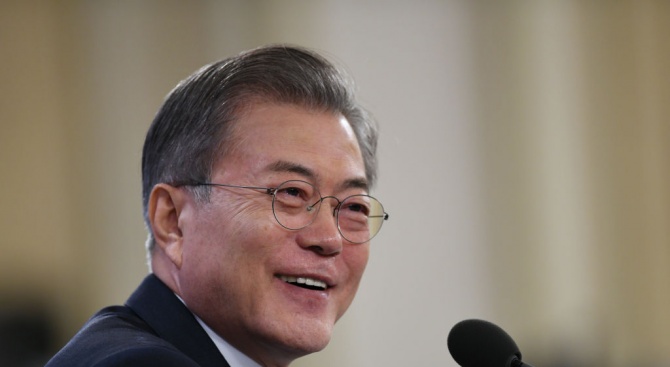 Президентът на Южна Корея очаква скорошна и резултатна втора среща между Ким Чен-ун и Тръмп