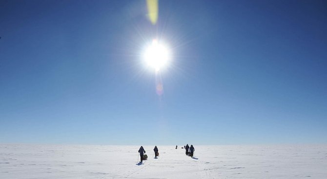 Българската експедиция на Антарктида с рядка находка